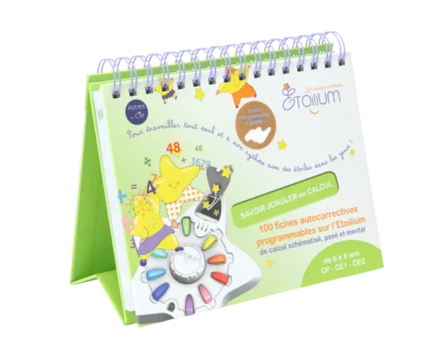 Flip Flap Editions Etoilium Savoir jongler en calcul chevalet calcul mental