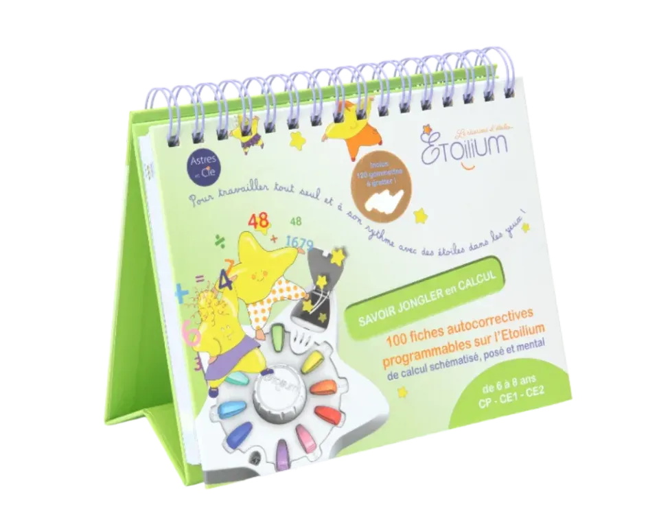 Flip Flap Editions Etoilium Savoir jongler en calcul chevalet calcul mental