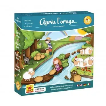 Après l’orage Flip Flap jeu de cartes coopératif famille