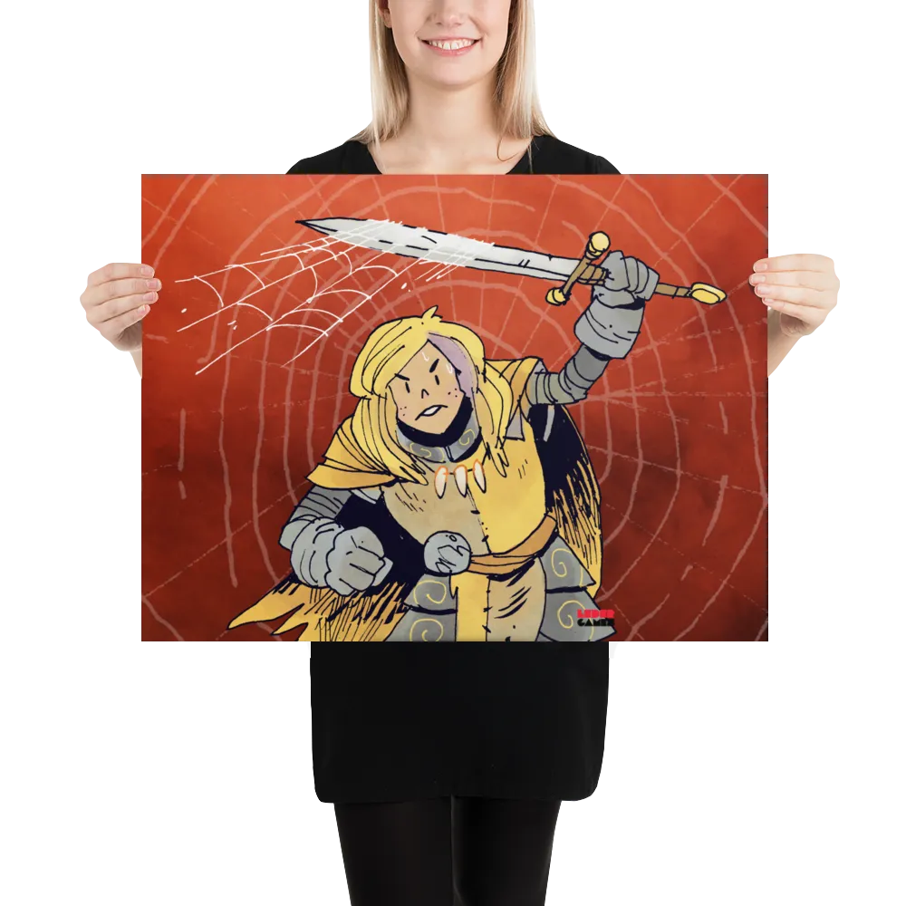 Leder Games Vast Persistent affiche 25x25 chevalier