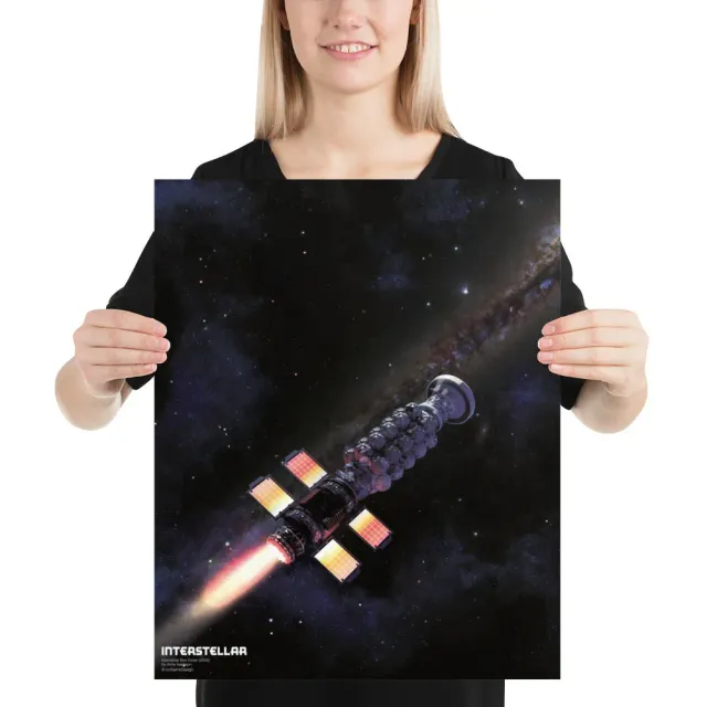 ION Interstellar poster 16x20 papier mat 189g
