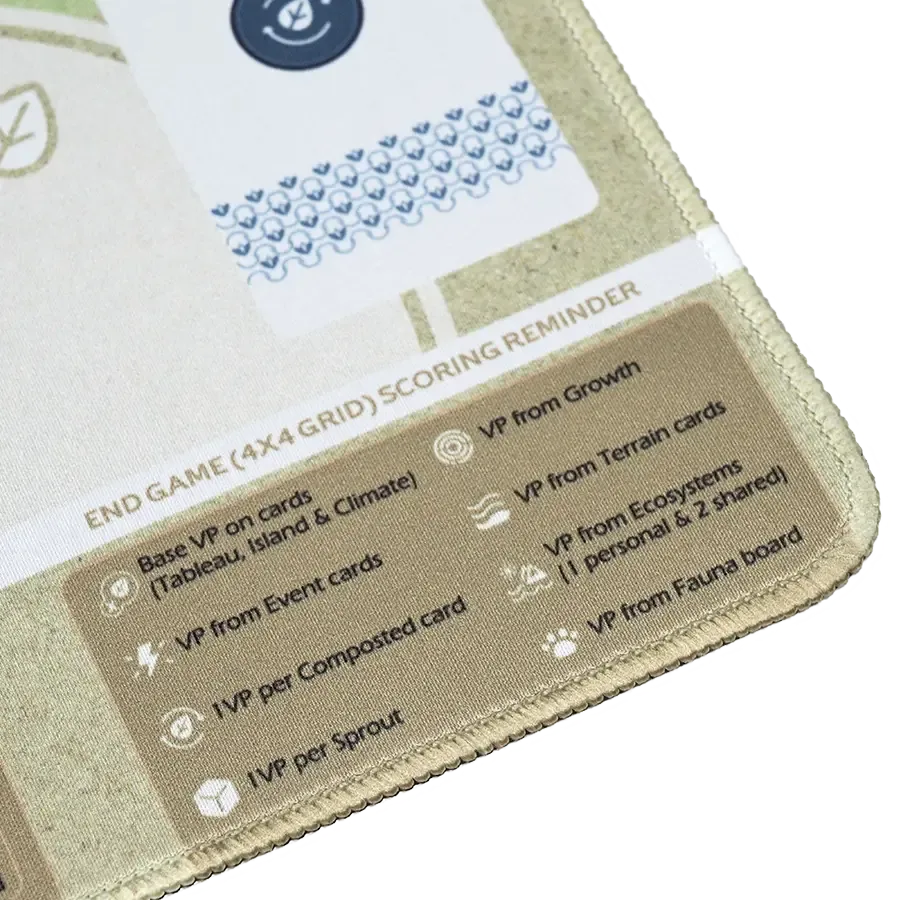 Inside Up Games Earth Bundle 10 tapis de jeu néoprène