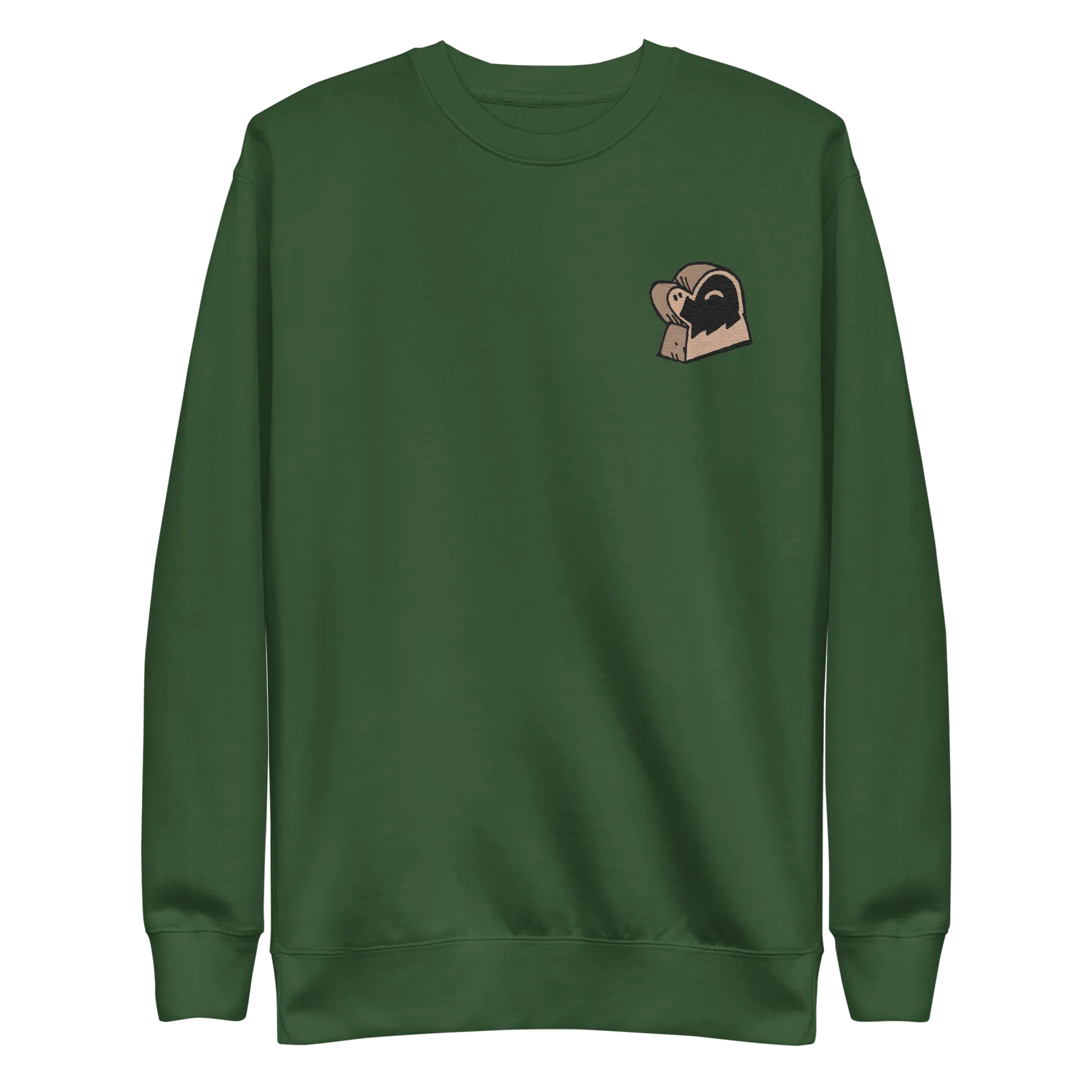 Leder Games Root Underground Duchy Meeple sweat noir S brodé