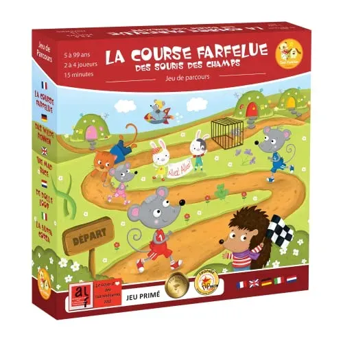 Flip Flap La course farfelue des souris des champs jeu enfant
