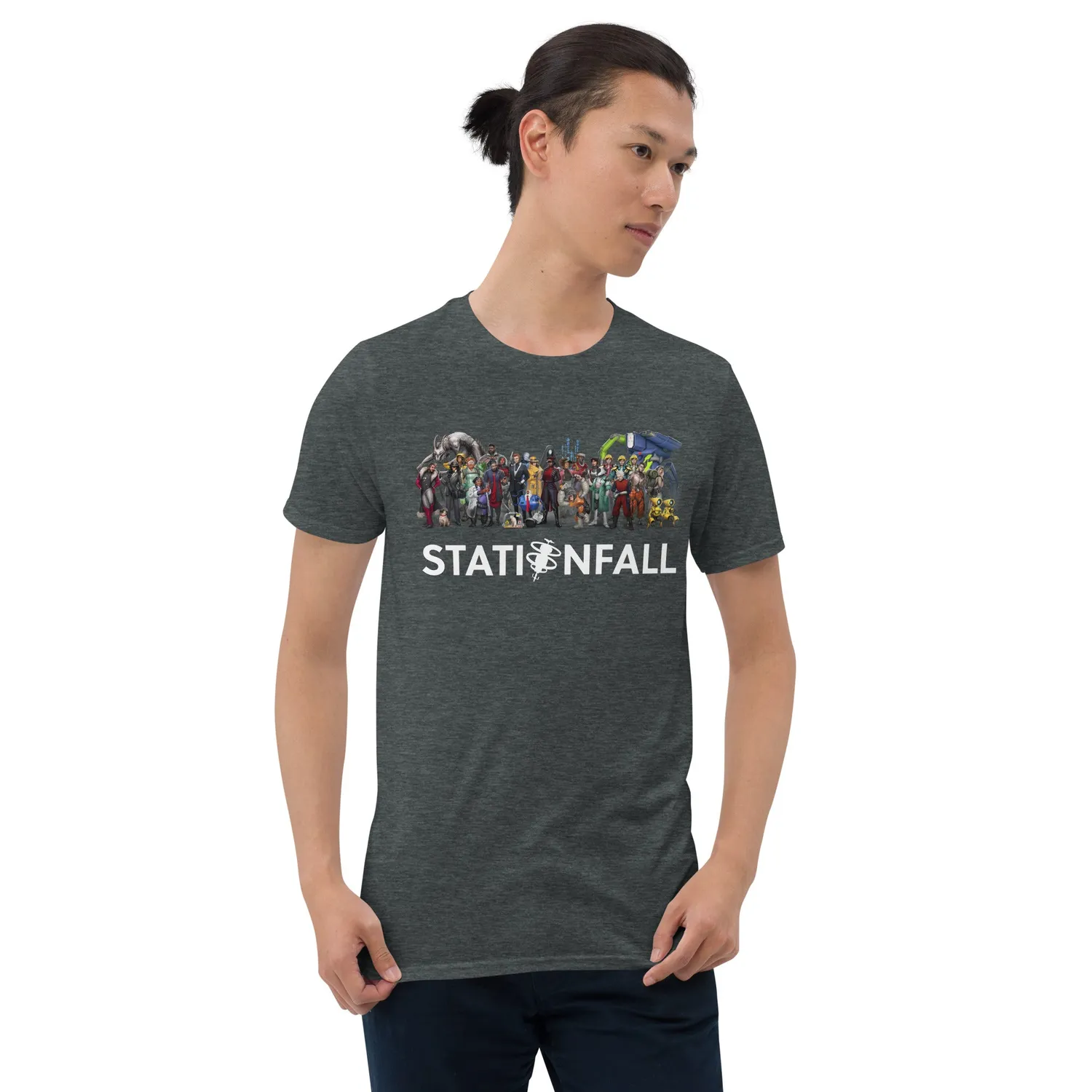 ION Game Design Stationfall t-shirt crew coton noir