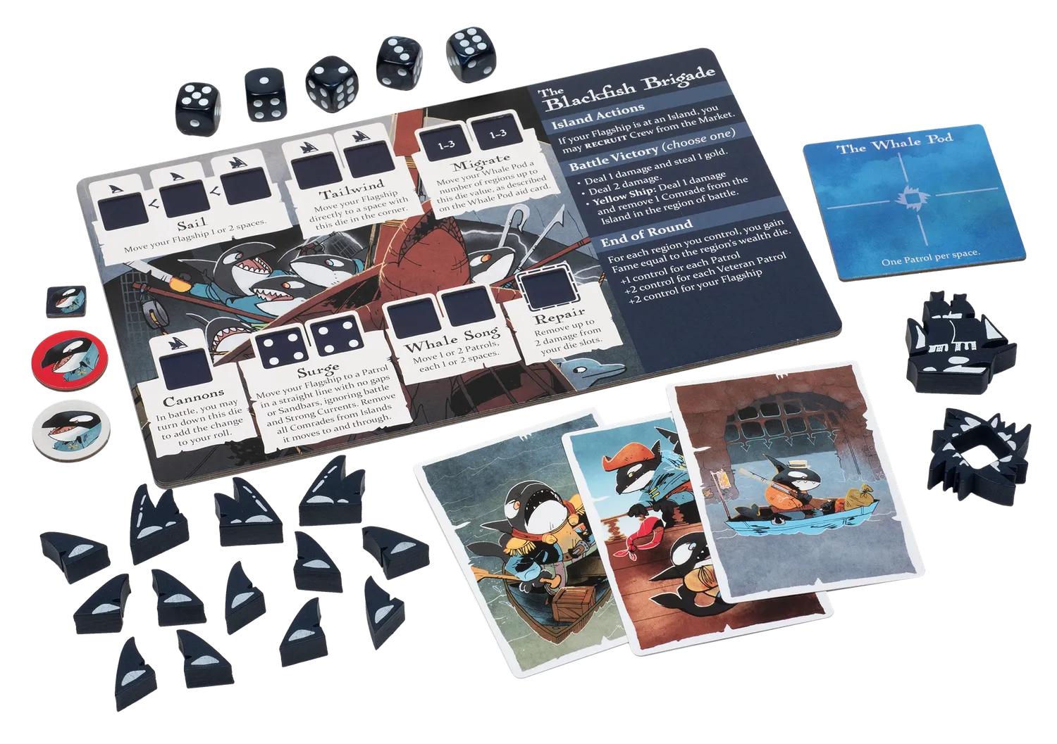 Leder Games Ahoy Rivals Renegades extension 2 factions