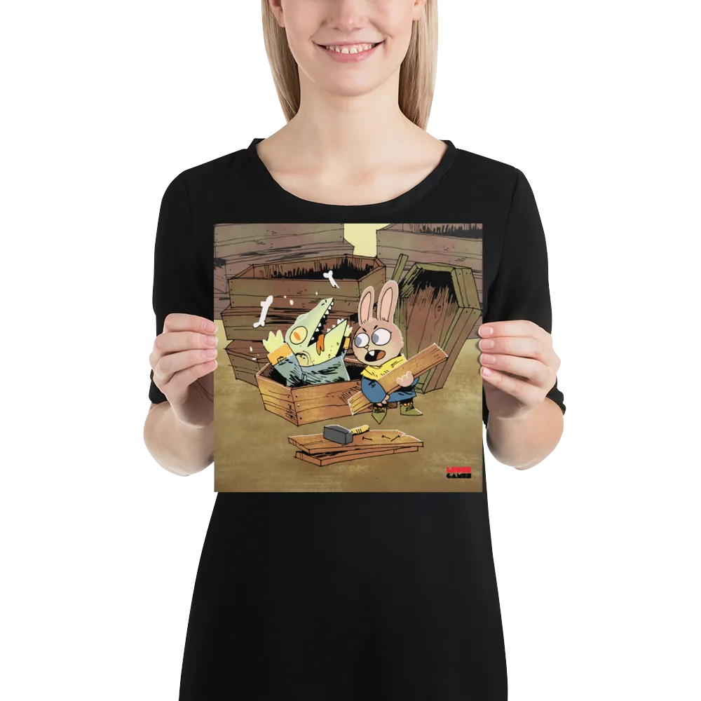 Leder Games Root Coffin Makers affiche 10x10 collection