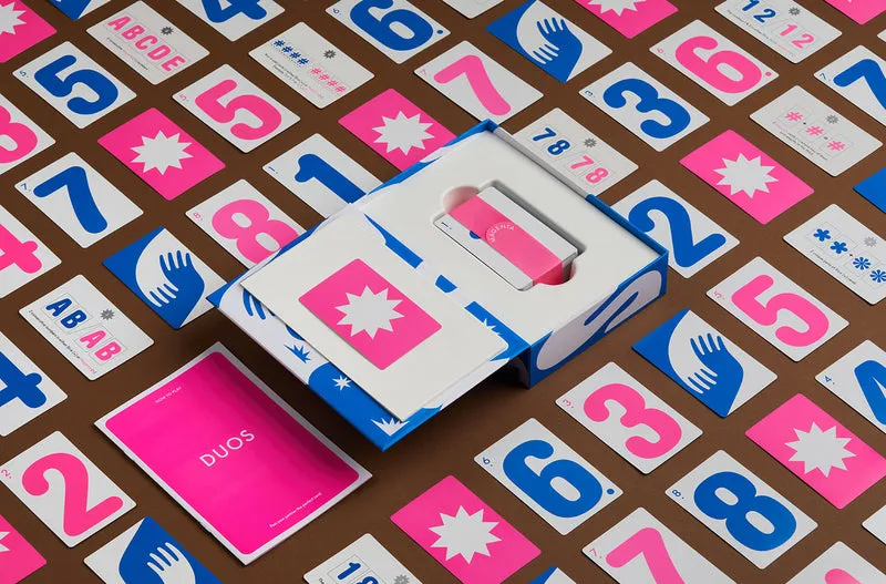 CMYK Duos jeu de cartes lot 10 jeux équipe