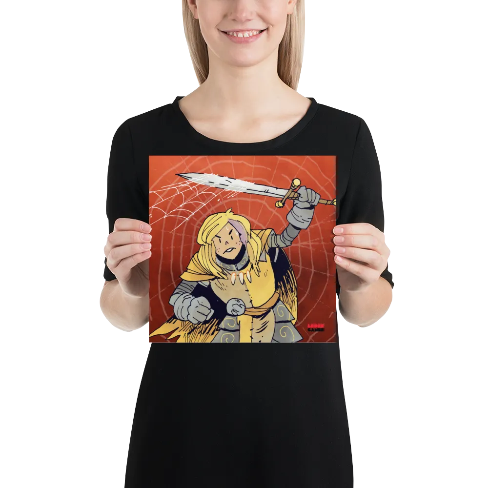 Leder Games Vast Persistent affiche 25x25 chevalier