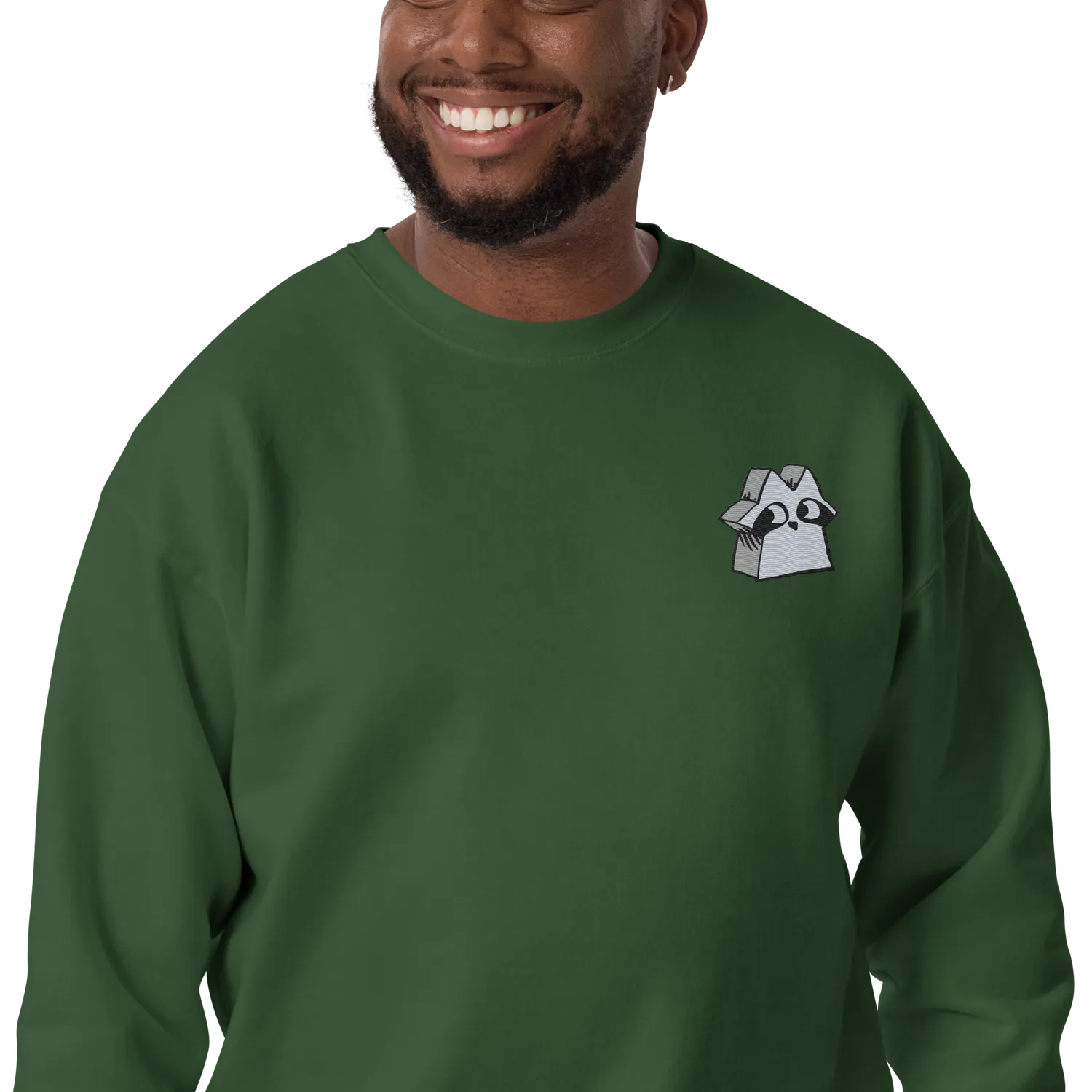 Leder Games Root Vagabond sweat col rond coton noir M
