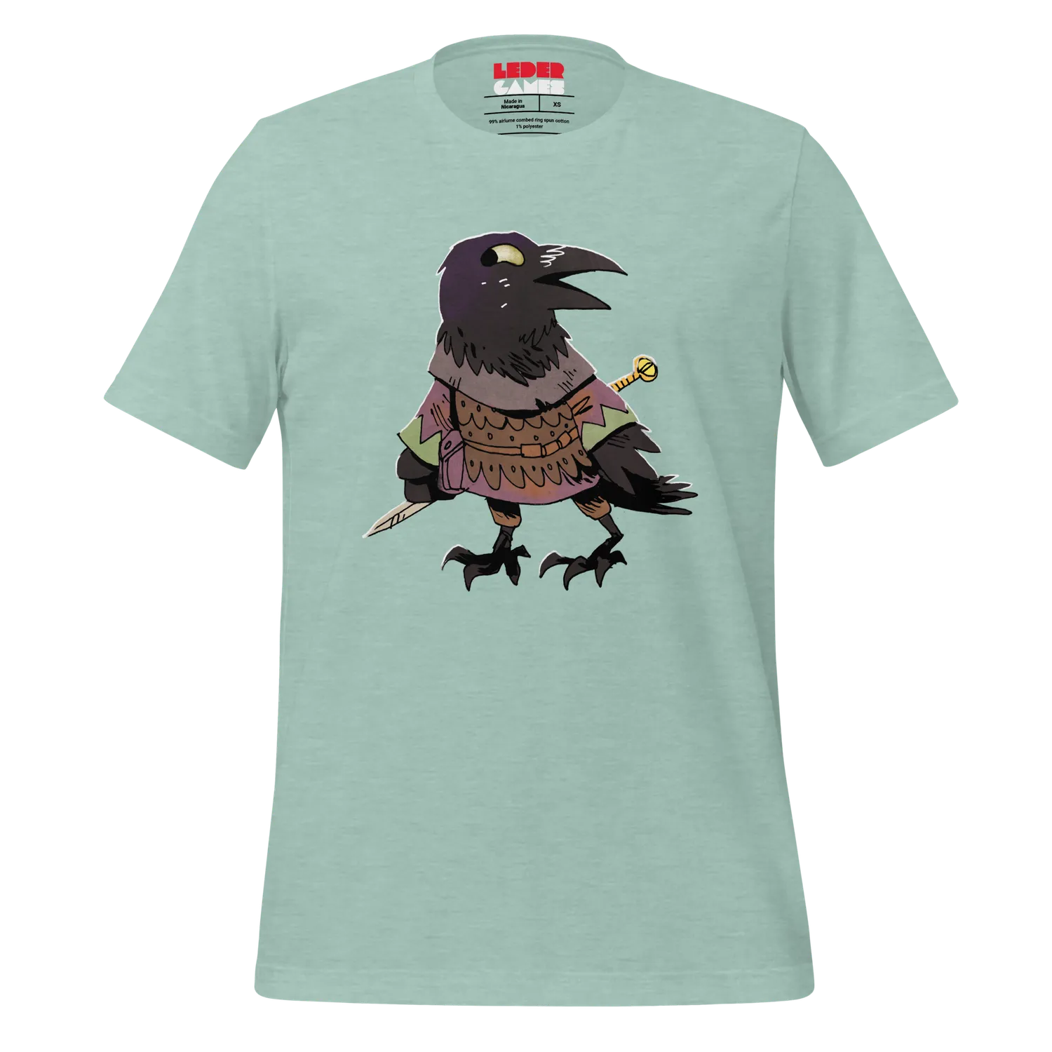 Leder Games Root Corvid Conspiracy t-shirt noir léger