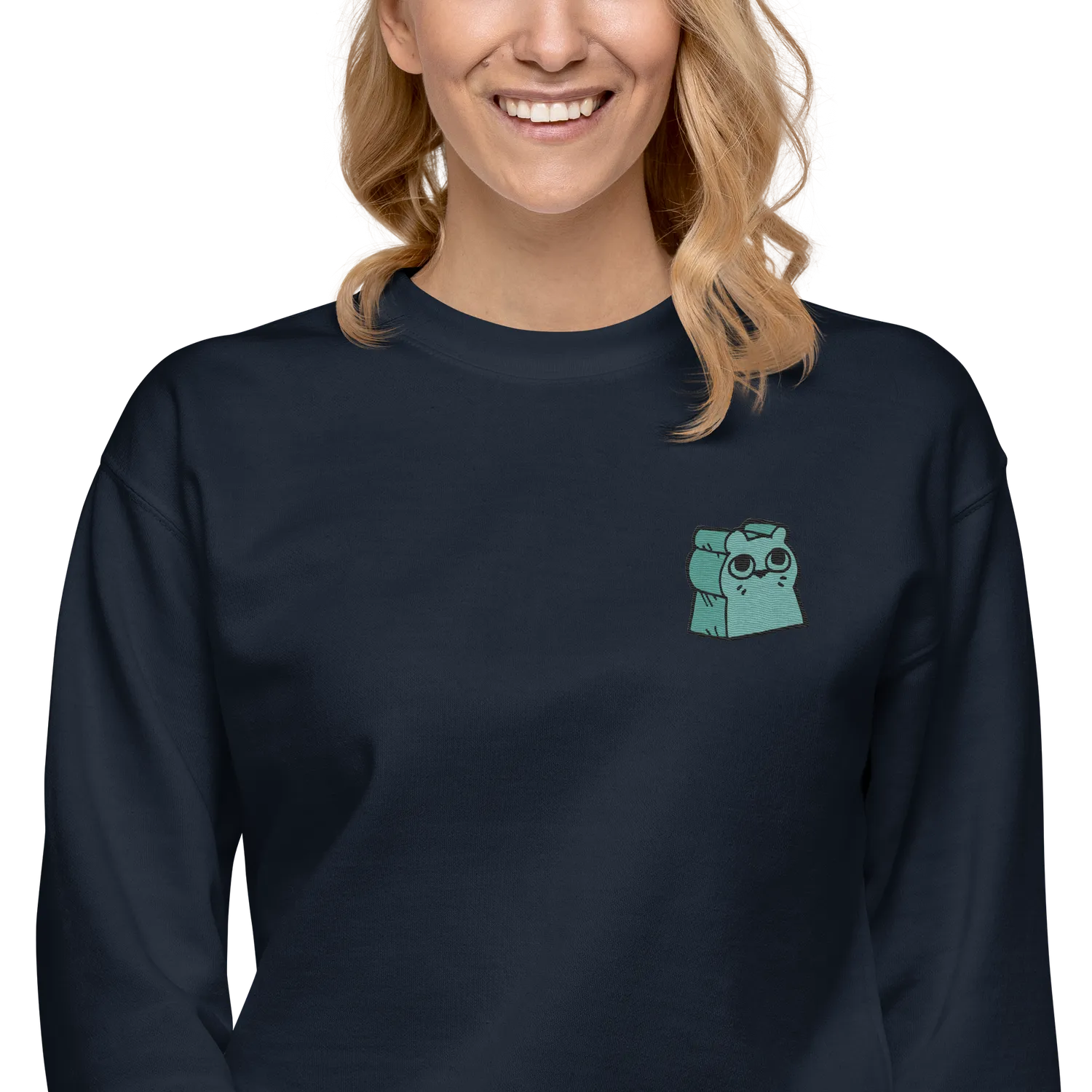 Leder Games Root Riverfolk sweat col rond noir coton