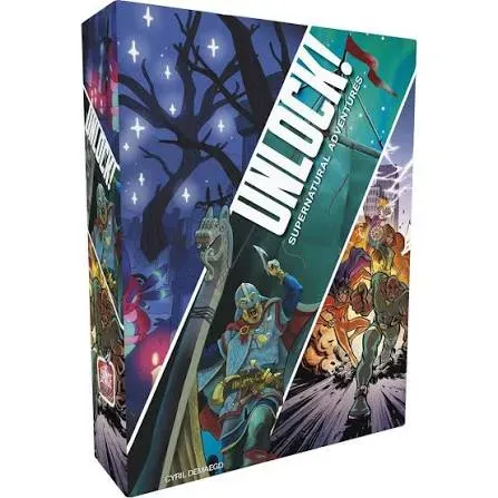 Flip Flap Eveils Unlock Supernatural jeu cartes enquête