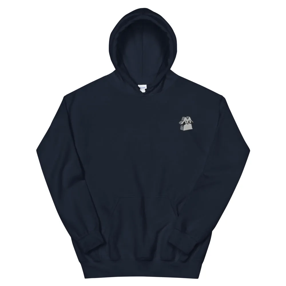 Leder Games Root Vagabond Meeple hoodie noir S capuche