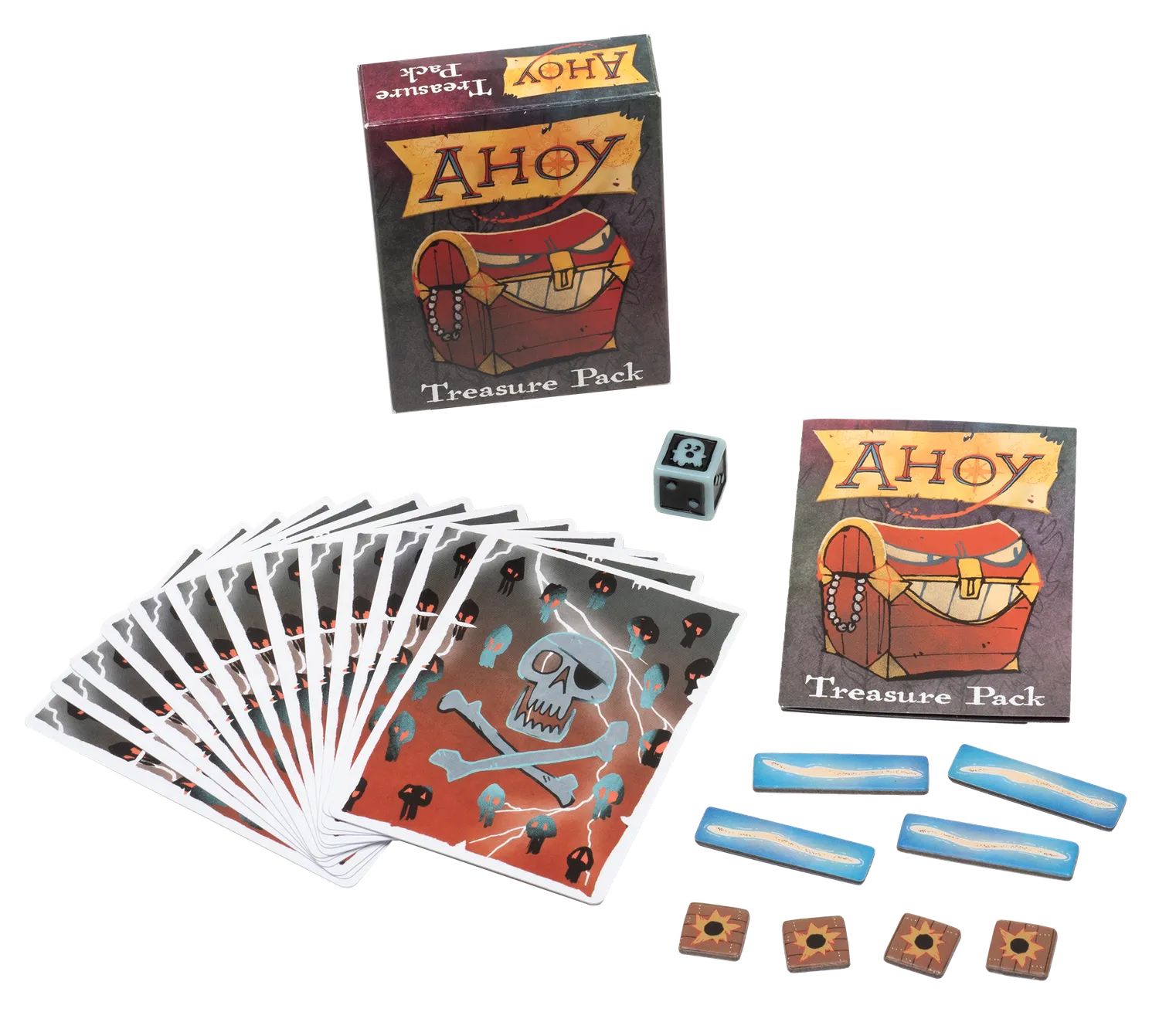 Leder Games Ahoy Treasure Pack extension jeu pimenté