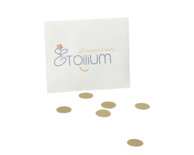 Flip Flap Editions Etoilium enveloppe 120 gommettes à gratter