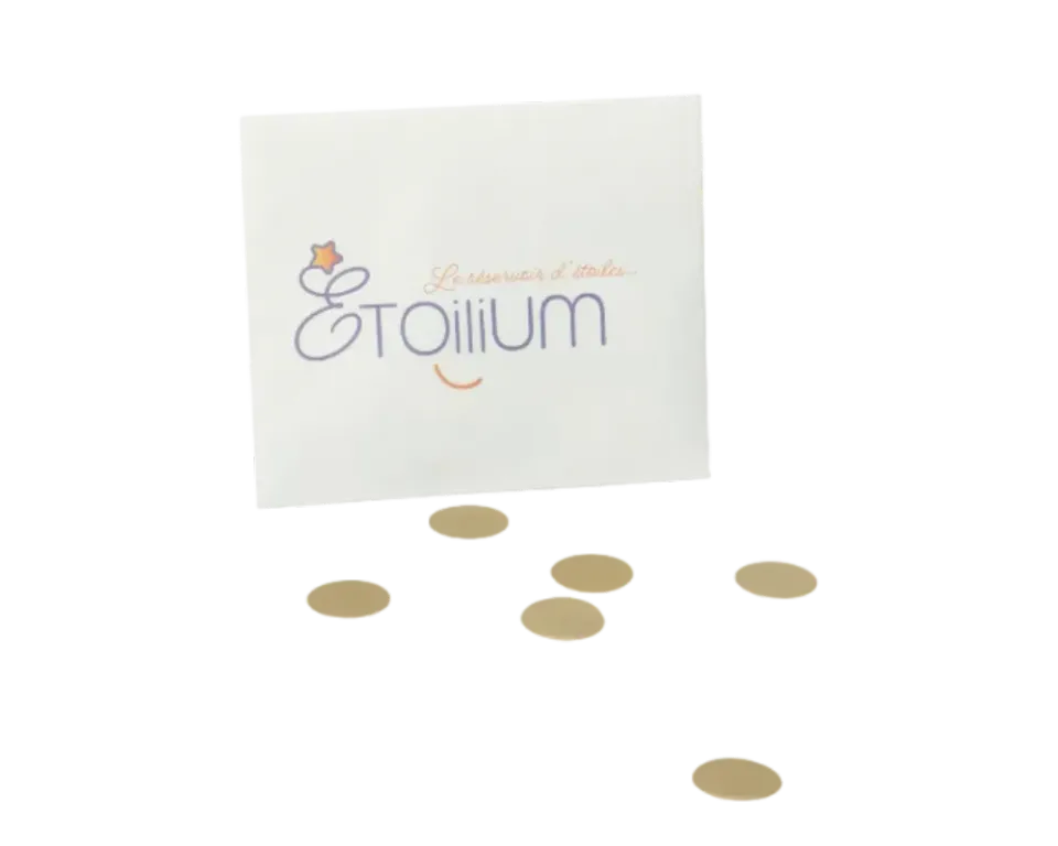 Flip Flap Editions Etoilium enveloppe 120 gommettes à gratter