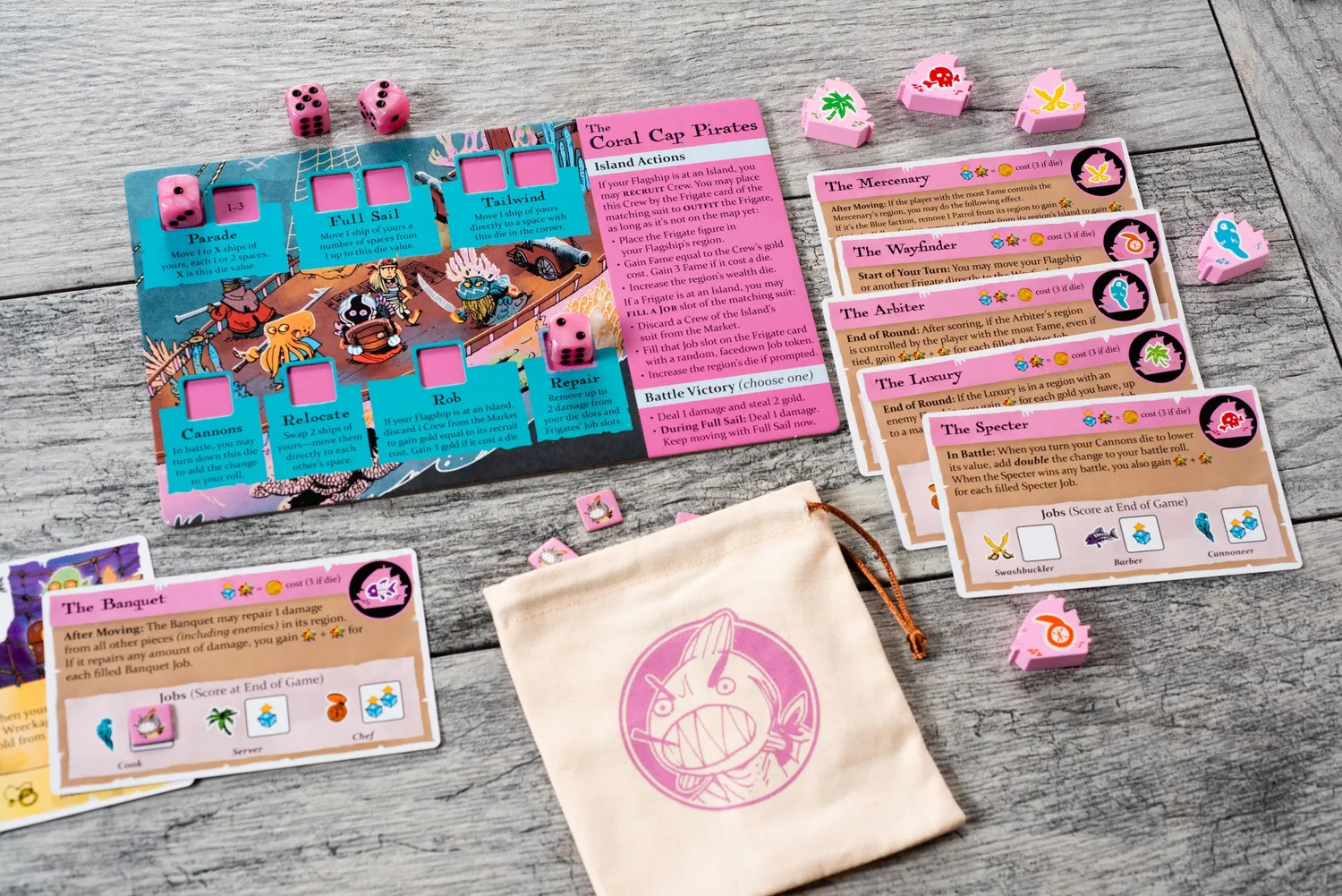 Leder Games Ahoy Fang Fortune extension 2-4 joueurs