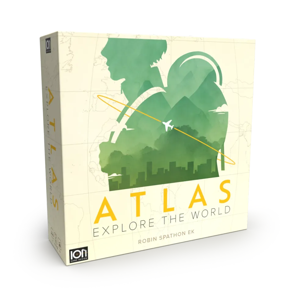 ION Atlas Explore the World jeu de société retail