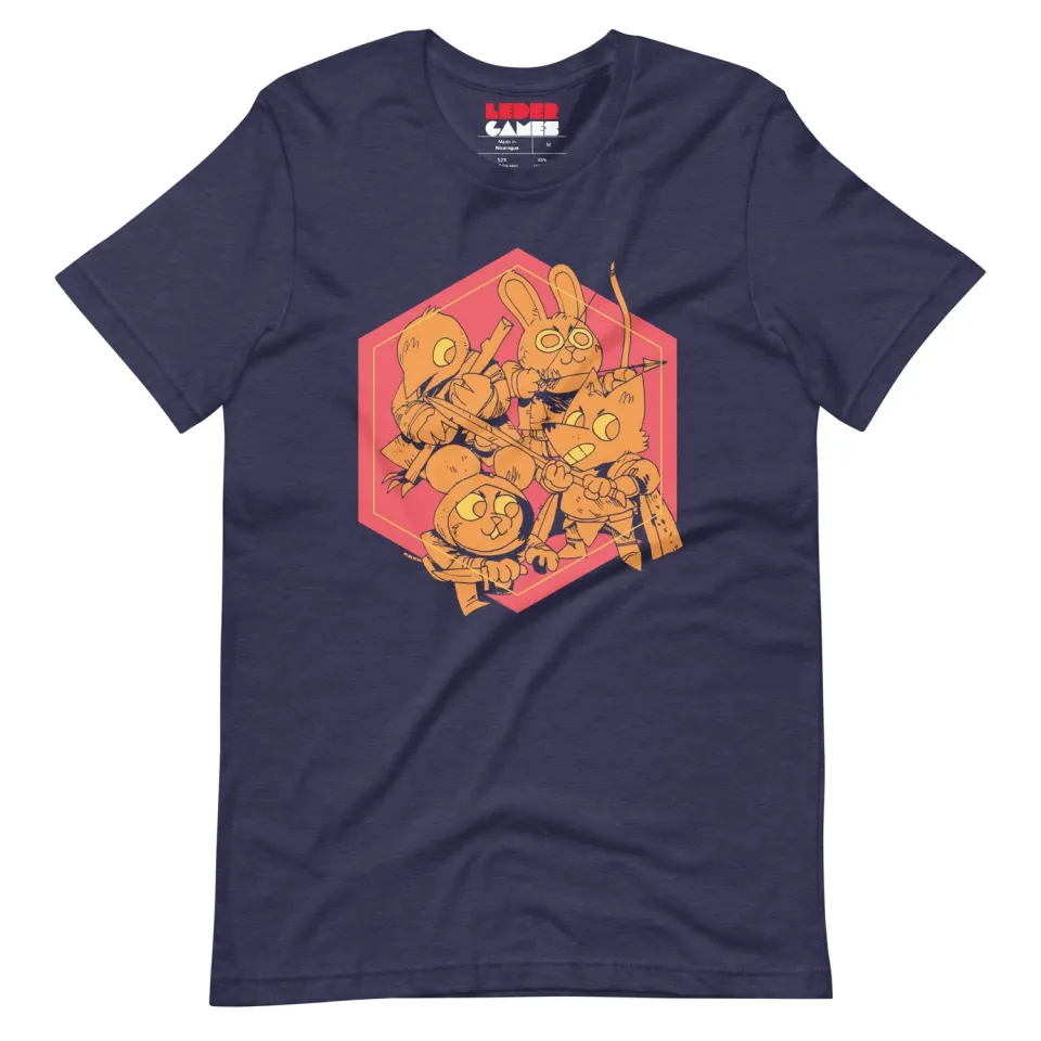 Leder Games Root Woodland Alliance t-shirt bleu marine