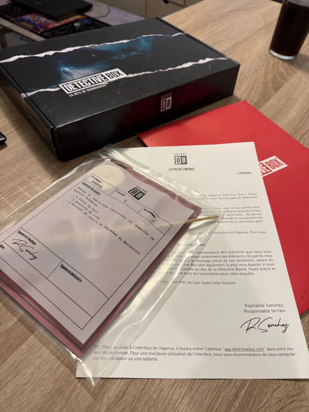 Detective Box Ciao Bella jeu d'enquête courte