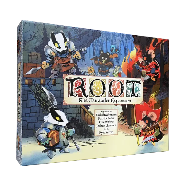 Leder Games Root Marauder extension jeu 2 factions + mercenaires