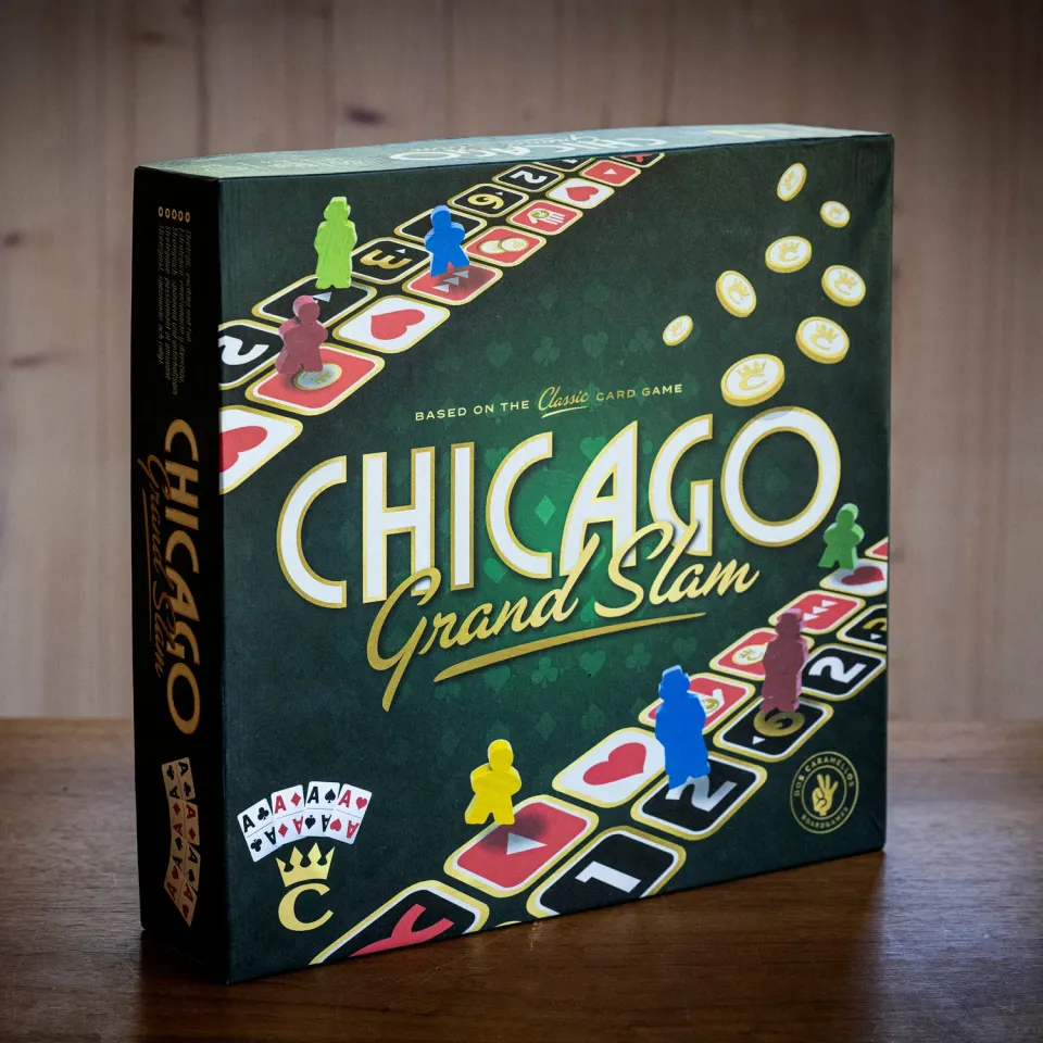 ION Chicago Grand Slam jeu de société poker 2-4