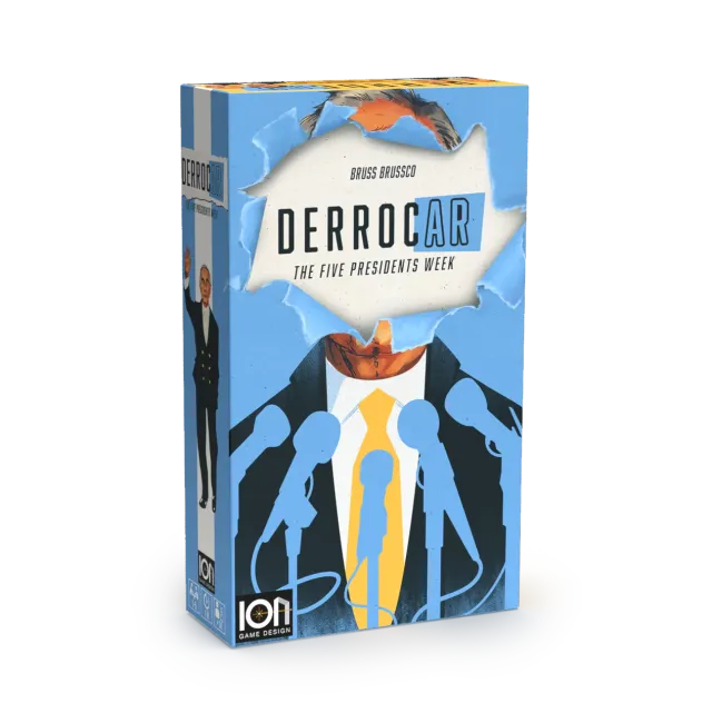 ION Game Design Derrocar jeu de société politique 1-5 joueurs