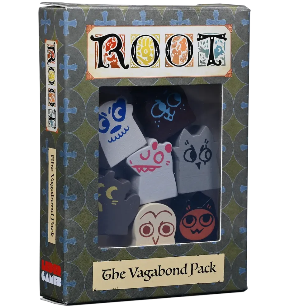 Leder Games Root Vagabond Pack extension 7 meeples