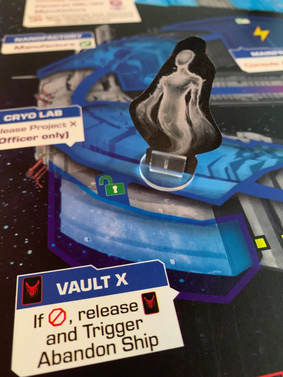 ION Game Design Stationfall standees personnages retail