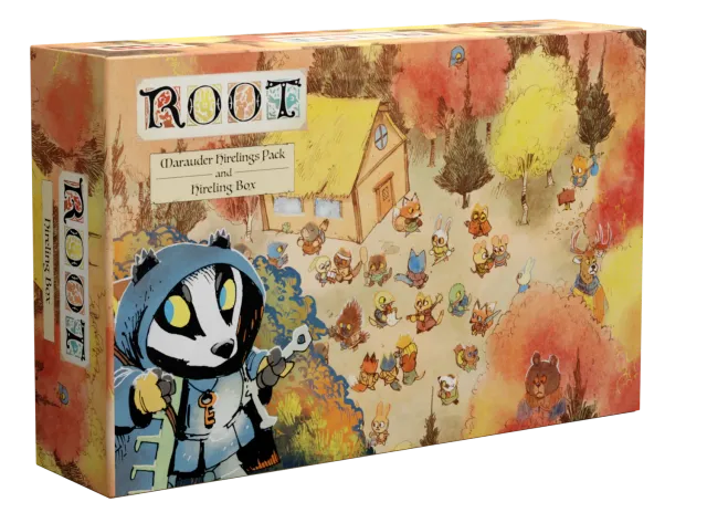 Leder Games Root Marauder Hirelings Pack extension boîte