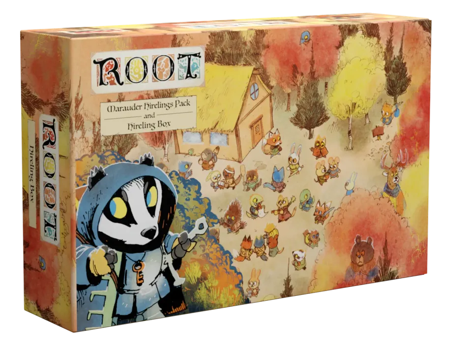 Leder Games Root Marauder Hirelings Pack extension boîte