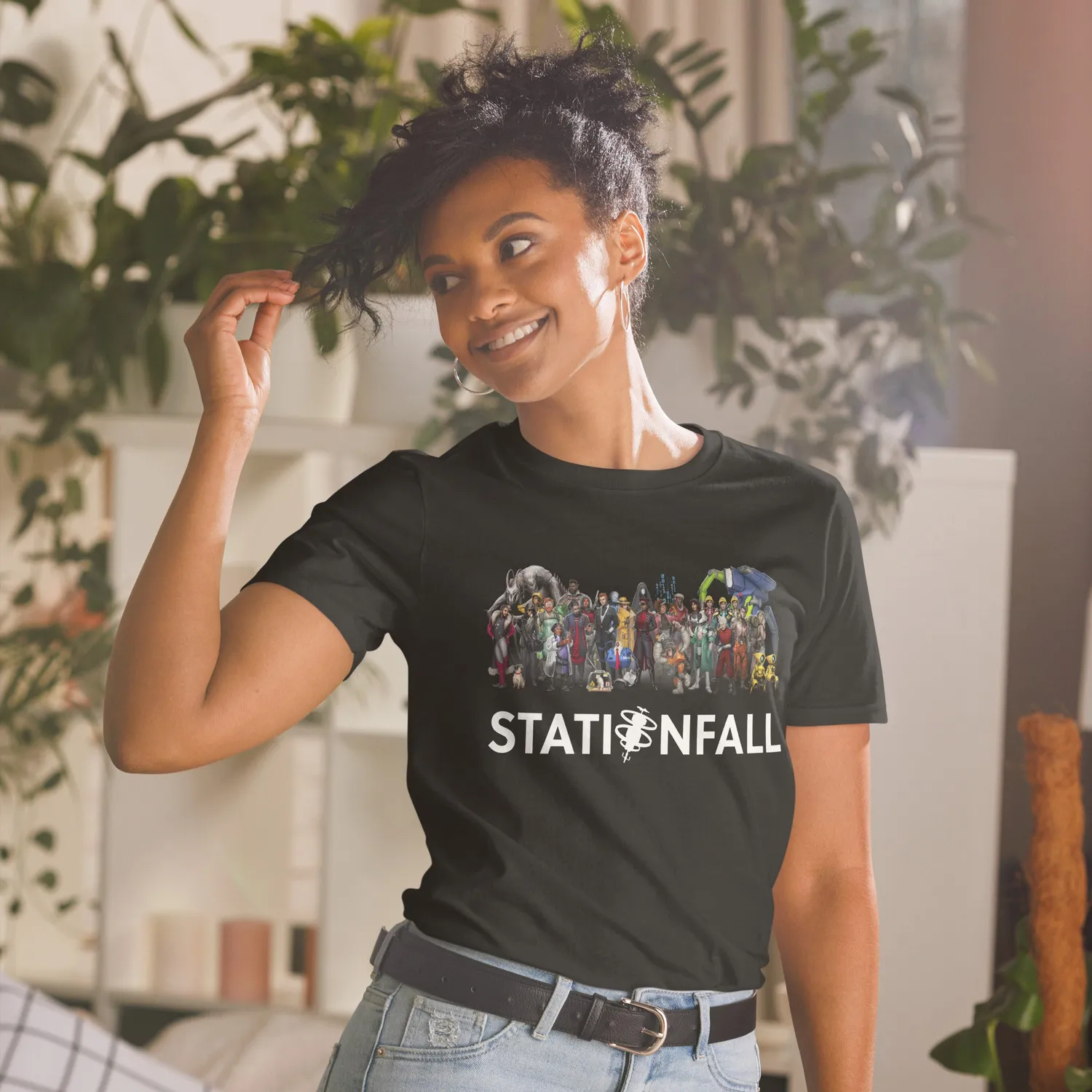 ION Game Design Stationfall t-shirt crew coton noir