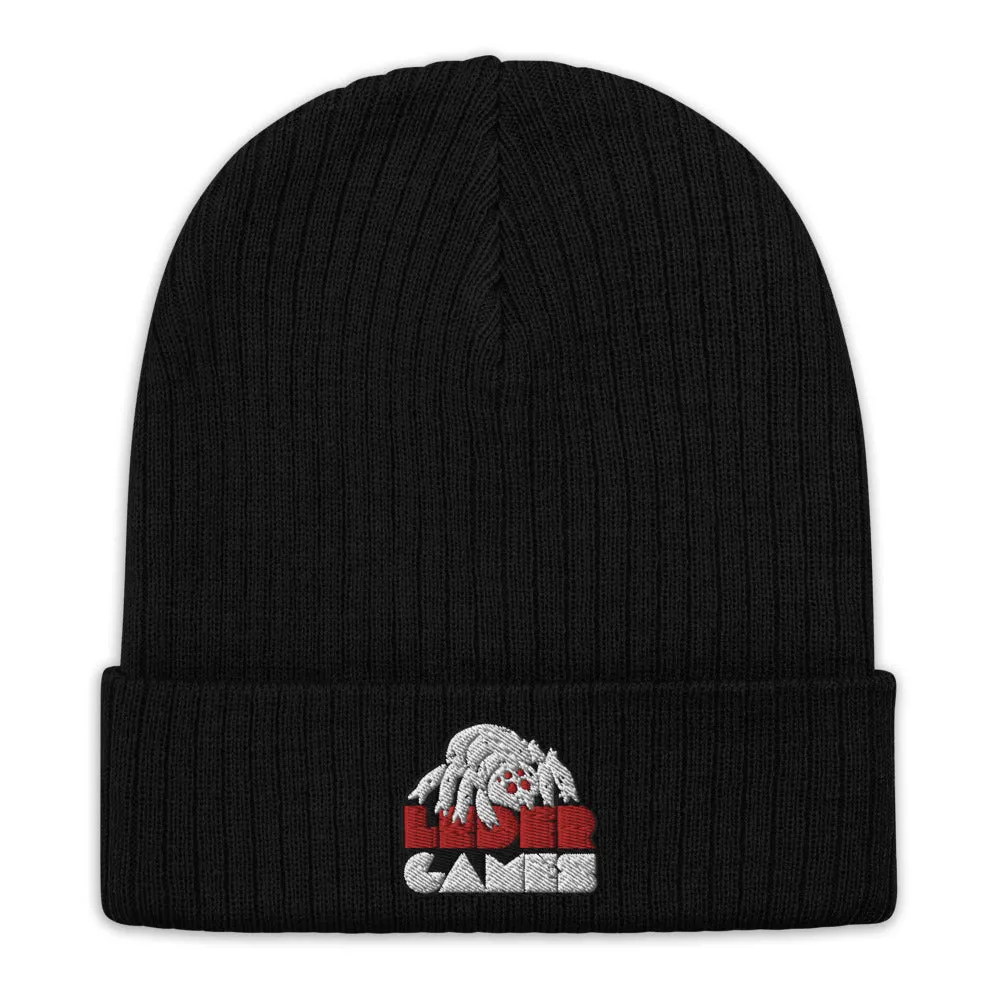 Leder Games Vast TMM Logo bonnet noir chaud