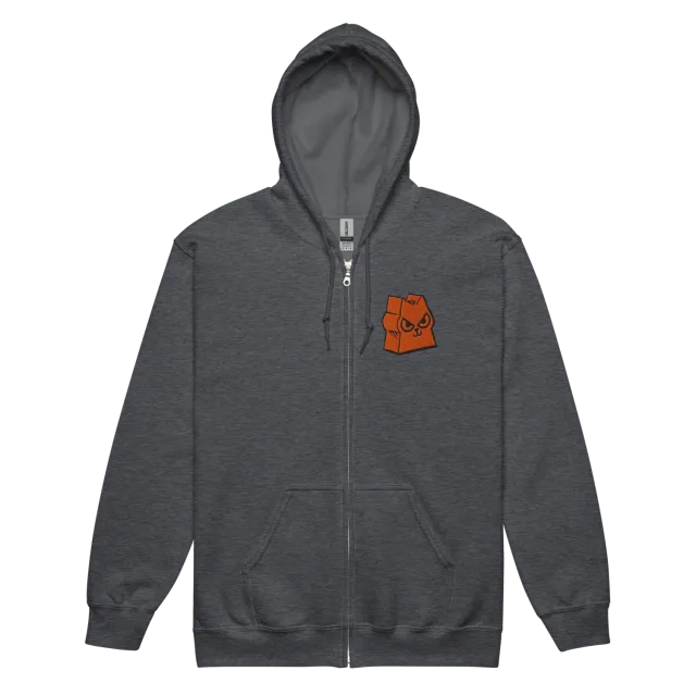 Leder Games Root Marquise Meeple sweat zippé noir coton