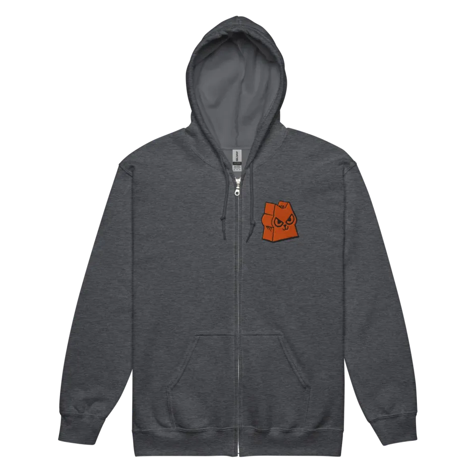 Leder Games Root Marquise Meeple sweat zippé noir coton