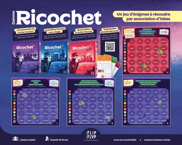 Flip Flap Editions Ricochet tapis de démo néoprène 60x70