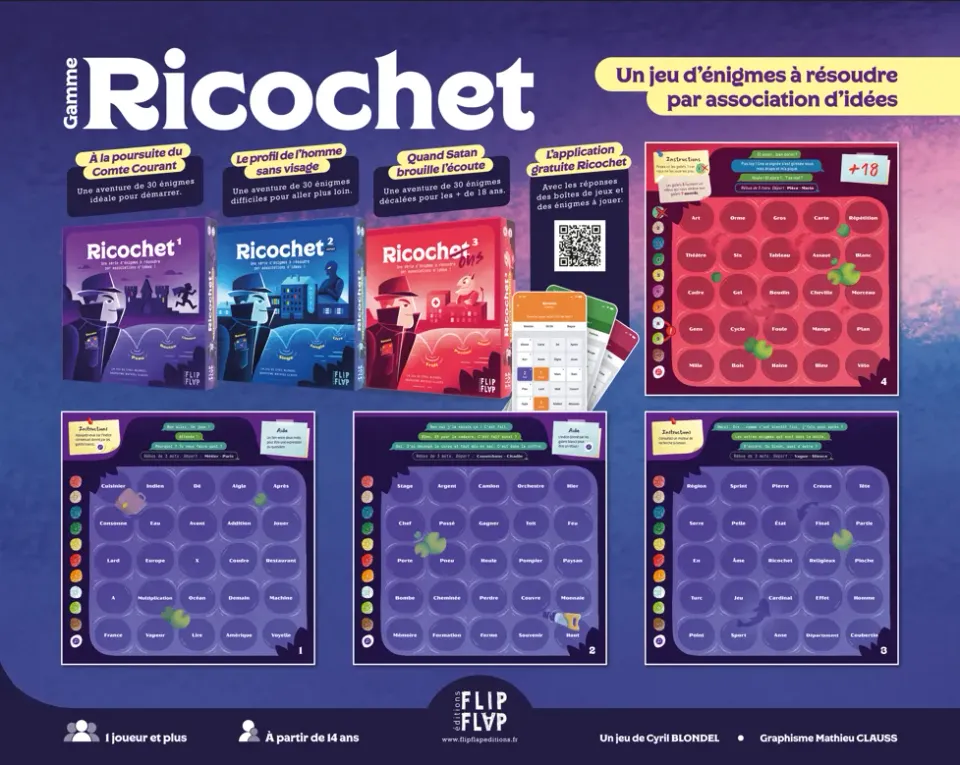 Flip Flap Editions Ricochet tapis de démo néoprène 60x70