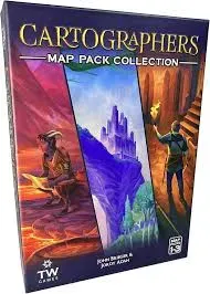 Cartographers L’Antre du dragon map pack jeu flip and write