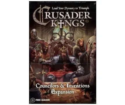 ION Game Design Crusader Kings Councilors Inventions extension conseillers