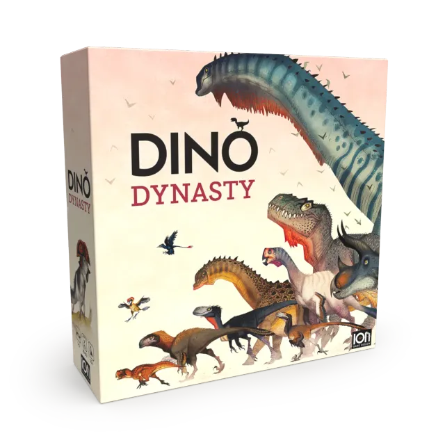 ION Dino Dynasty jeu de société dinosaures retail