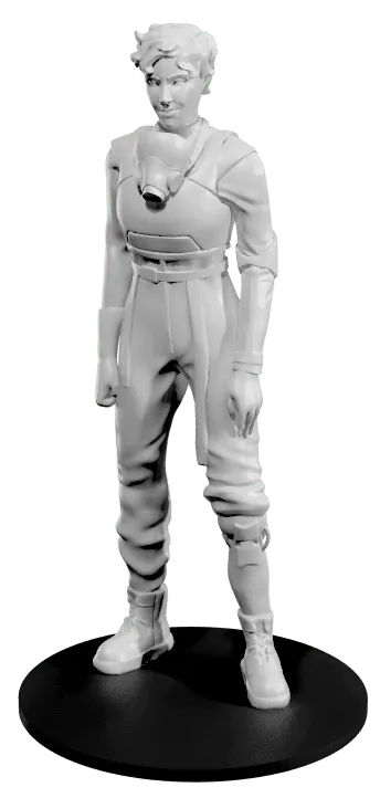 ION Game Design Stationfall 3D figurines personnages