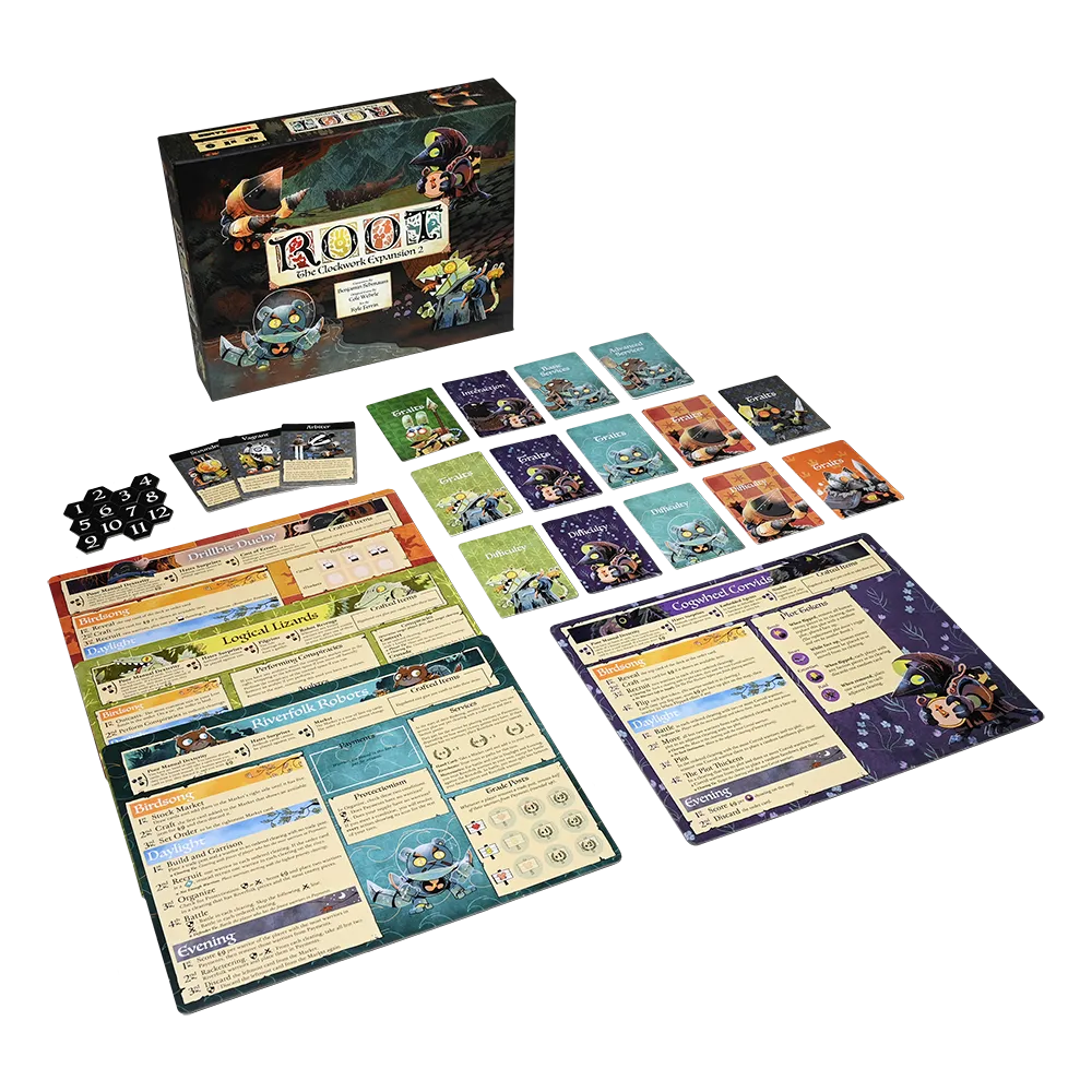 Leder Games Root Clockwork 2 extension automa