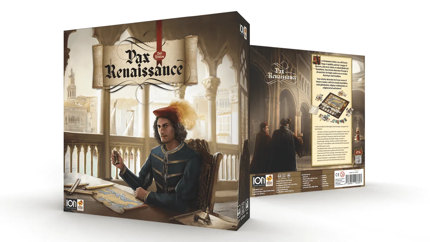 ION Pax Renaissance 2e édition jeu de société banquier
