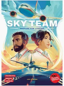 Sky Team jeu de dés coopératif 2 joueurs avion