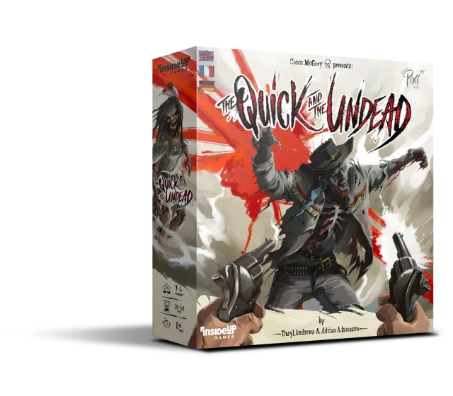 Inside Up Games The Quick and the Undead jeu de société western