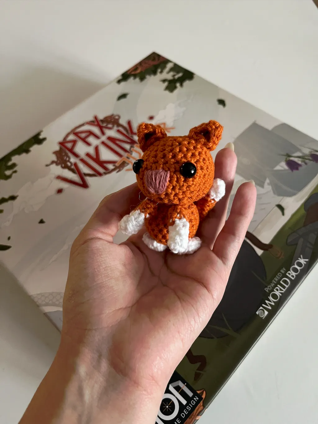 ION Game Design Pax Viking Junior peluche chat forêt norvégienne