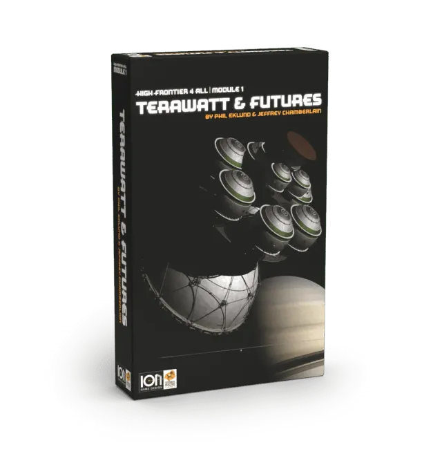ION Game Design High Frontier 4 All Module 1 Terawatt extension cargo
