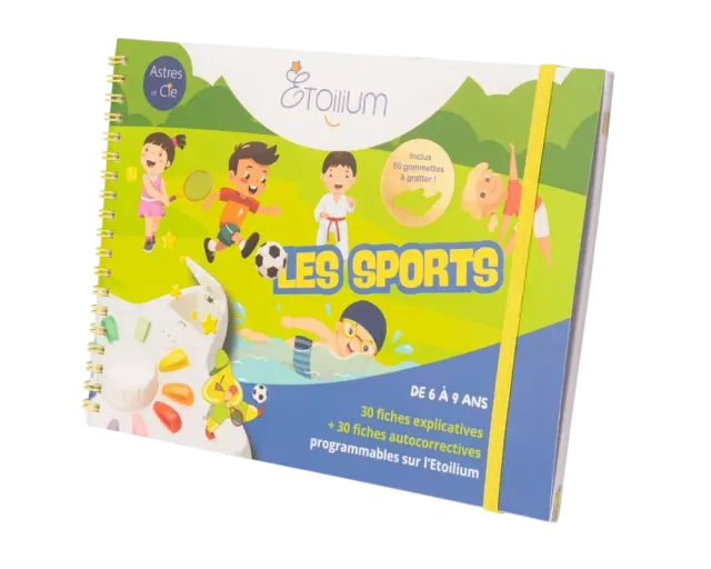 Flip Flap Editions Etoilium Les Sports livret éducatif