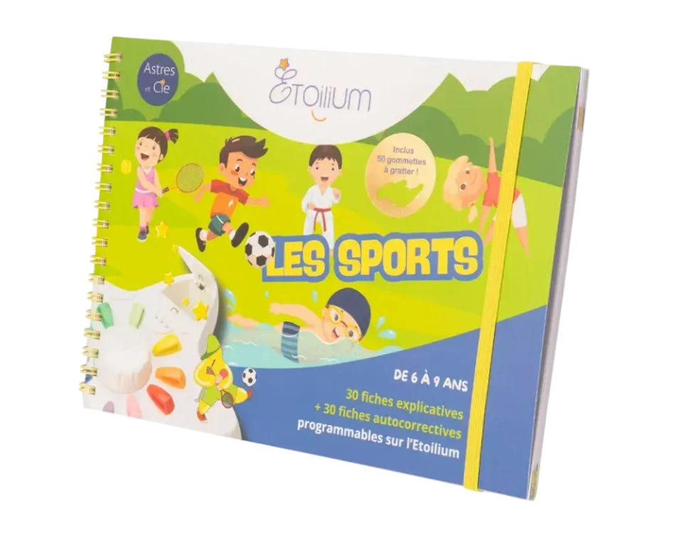 Flip Flap Editions Etoilium Les Sports livret éducatif